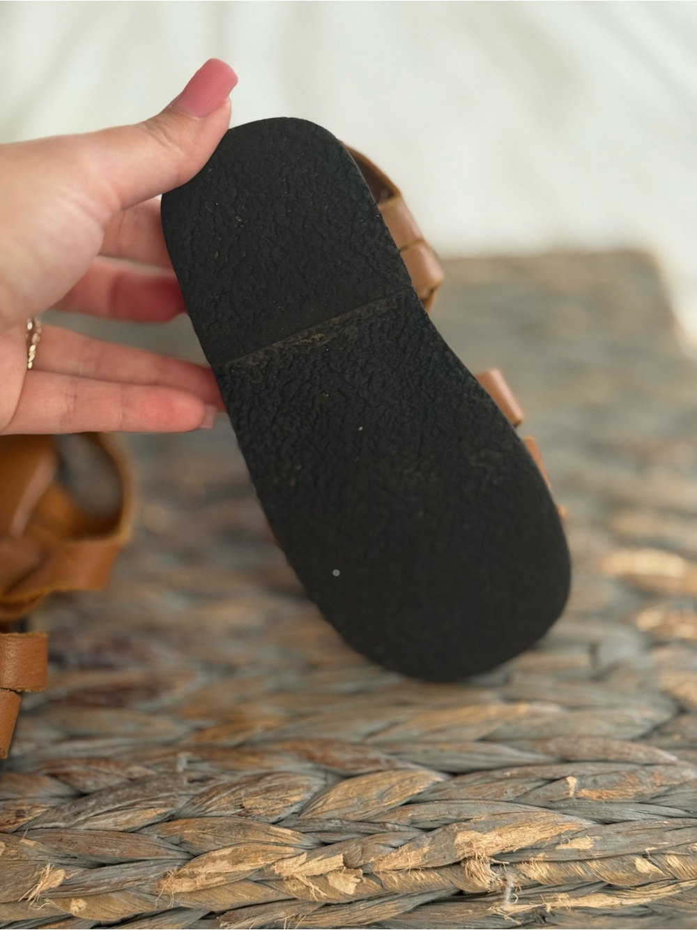 Classic Brown Kids Fisherman Sandals Zara - Picture 3 of 7